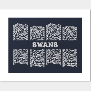 swans Posters and Art